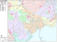 Lynn Wall Map Zip Code