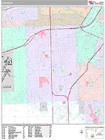 Taylor Wall Map Zip Code