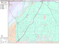 Eagan Wall Map Zip Code