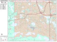 Eden Prairie Wall Map Zip Code