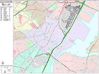 Elizabeth Wall Map Zip Code