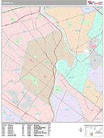 Passaic Wall Map