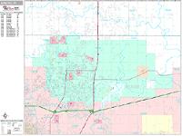 Edmond Wall Map Zip Code