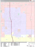 Moore Wall Map Zip Code