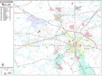 Lancaster Wall Map