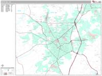 Rock Hill Wall Map