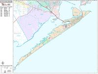 Galveston Wall Map