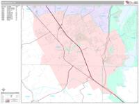 Mansfield Wall Map