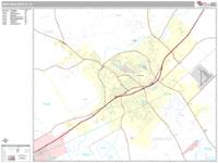 New Braunfels Wall Map Zip Code