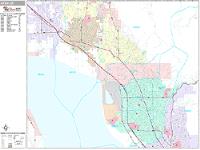 Orem Wall Map Zip Code
