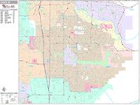 Sandy Wall Map Zip Code