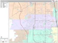 South Jordan Wall Map Zip Code