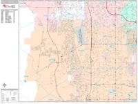 West Jordan Wall Map Zip Code