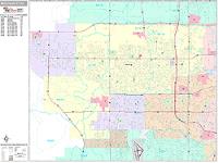 West Valley City Wall Map Zip Code