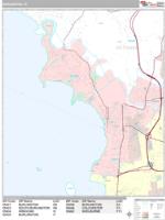 Burlington Wall Map