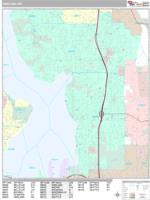 Kirkland Wall Map Zip Code