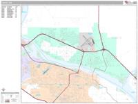 Pasco Wall Map Zip Code
