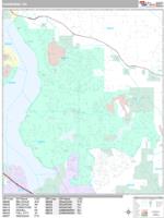 Sammamish Wall Map Zip Code