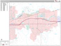 Spokane Valley Wall Map