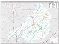Blount County, AL Wall Map Zip Code