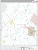 Coffee County, AL Wall Map Zip Code