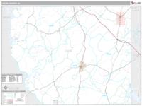 Coosa County, AL Wall Map