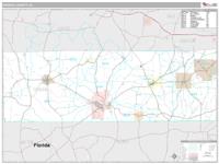 Geneva County, AL Wall Map