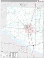 Limestone County, AL Wall Map