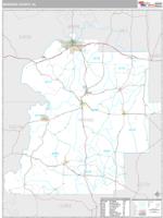 Marengo County, AL Wall Map Zip Code