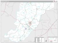 Monroe County, AL Wall Map Zip Code