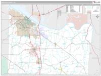 Morgan County, AL Wall Map Zip Code