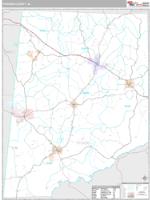 Pickens County, AL Wall Map