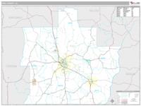 Pike County, AL Wall Map