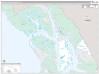 Hoonah-Angoon County, AK Wall Map