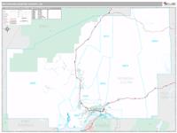 Matanuska-Susitna County, AK Wall Map Zip Code