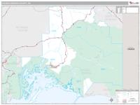 Valdez-Cordova County, AK Wall Map Zip Code