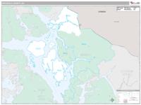 Wrangell County, AK Wall Map