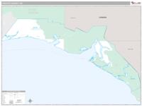 Yakutat County, AK Wall Map