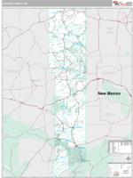 Apache County, AZ Wall Map Zip Code