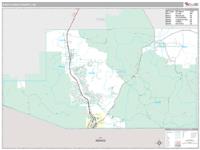 Santa Cruz County, AZ Wall Map