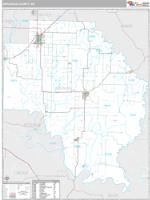 Arkansas County, AR Wall Map Zip Code