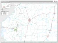 Ashley County, AR Wall Map