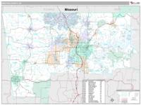 Benton County, AR Wall Map