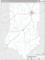 Bradley County, AR Wall Map Zip Code