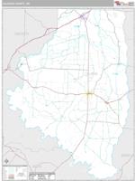 Calhoun County, AR Wall Map Zip Code