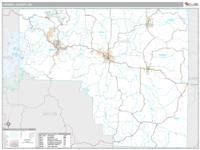 Carroll County, AR Wall Map