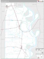 Chicot County, AR Wall Map Zip Code