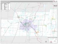 Craighead County, AR Wall Map Zip Code