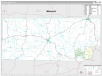 Fulton County, AR Wall Map Zip Code
