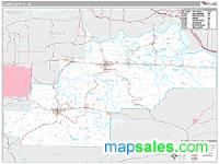 Logan County, AR Wall Map